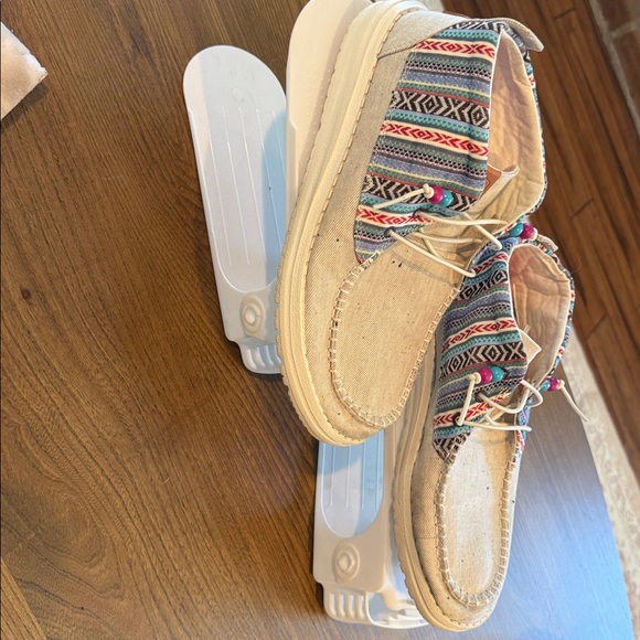 Boho Patterned Canvas Hey Dudes - Picture 2 of 6